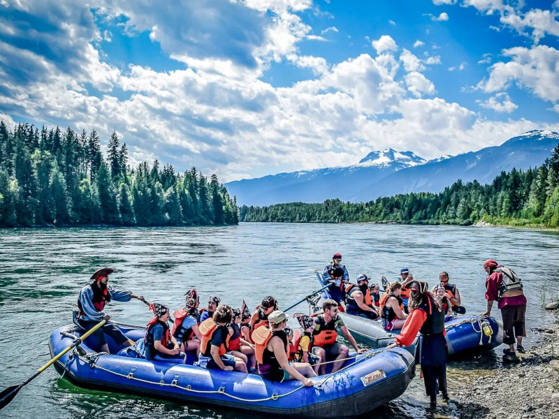 Revelstoke Pirate Bootstour Kanada