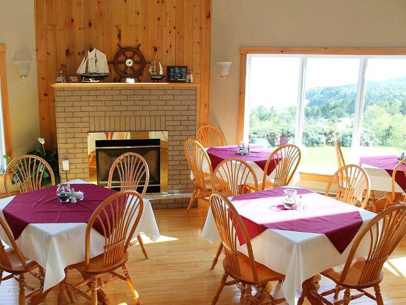 Frühstücksraum in Alma, Kanada