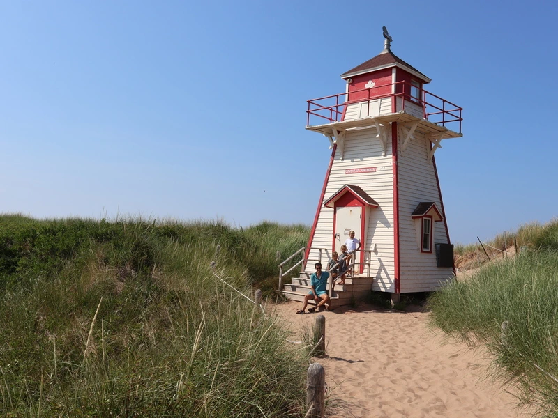 Leuchtturm auf Prince Edward Island, Kanada