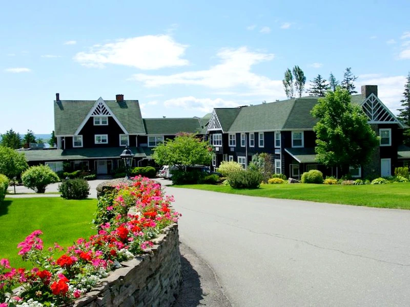 Hotelanlage in Baddeck Kanada