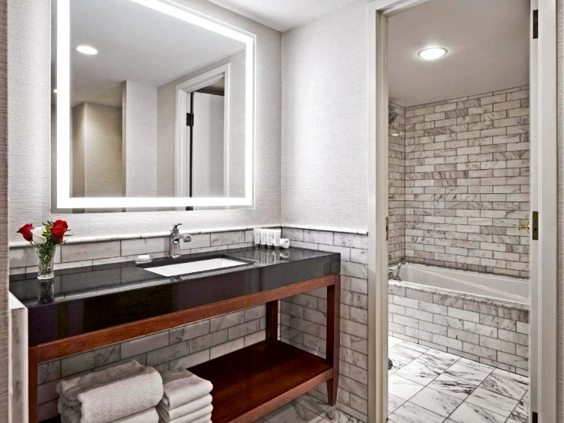 Bad in der Unterkunft in Ottawa in Kanada