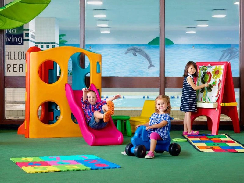 Spielzimmer im Stadthotel in Toronto Kanada