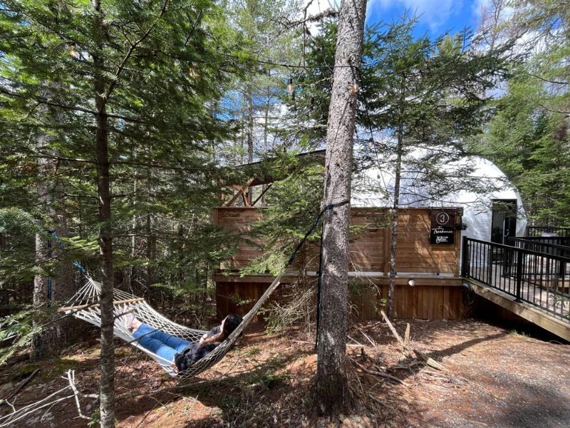 Kuppelzelt in New Brunswick - Umgebung