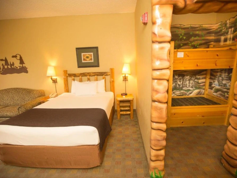 Hotelzimmer an den Niagarafällen in Kanada