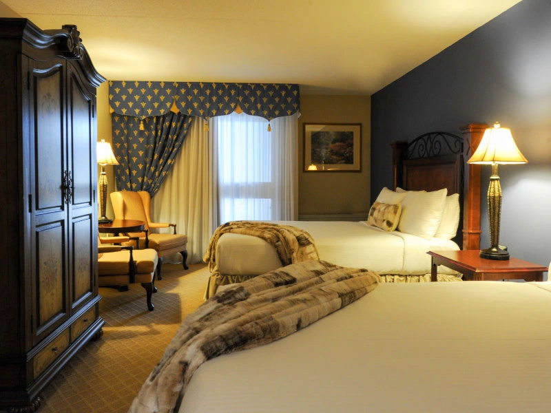 Hotelzimmer an den Niagarafällen in Kanada