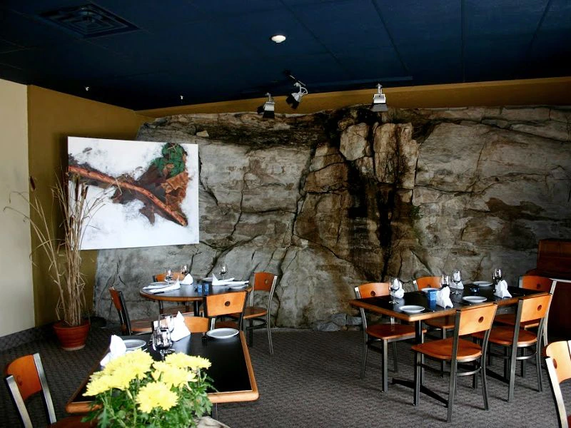 Restaurant der Unterkunft am Ottawa River, Kanada