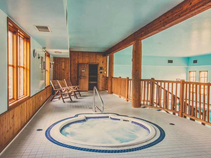 Whirlpool im Hotel in Revelstoke, Kanada