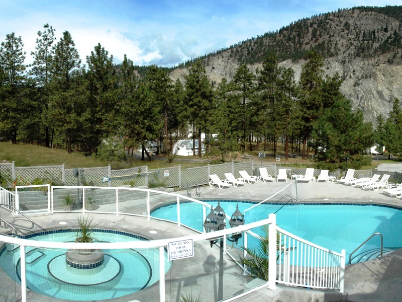 Hotelpool in Lytton Kanada