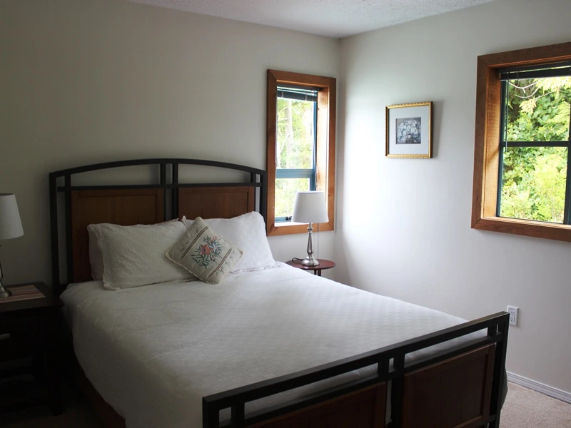 Schlafzimmer Telegraph Cove Hotel in Kanada