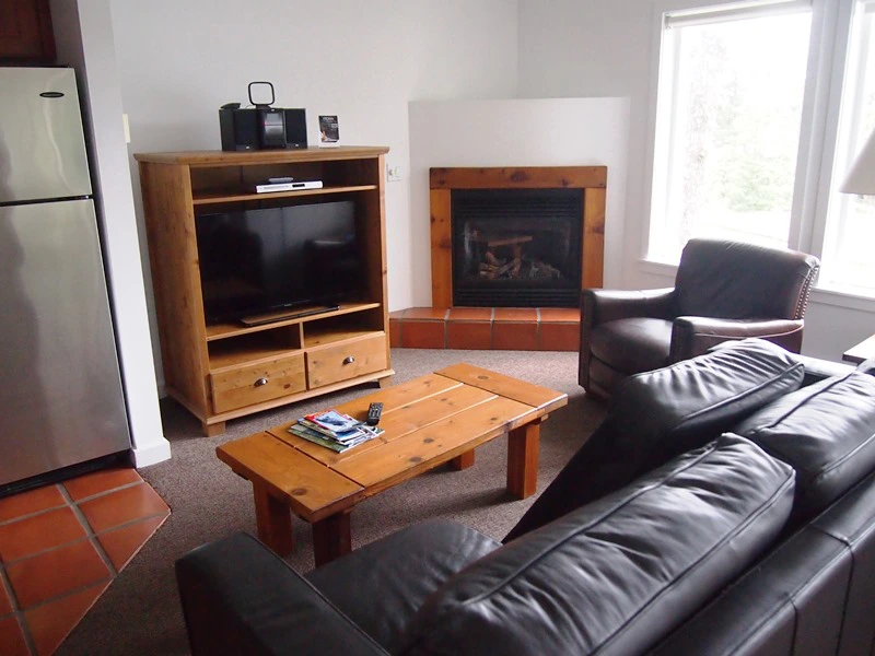 Wohnzimmer im Komforthotel in Ucluelet Kanada