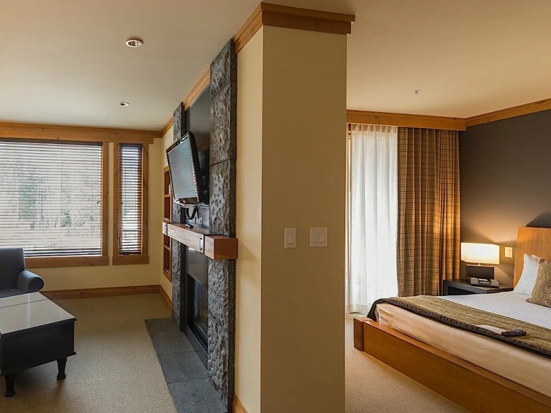 Zimmer im Komfort Hotel in Whistler Kanada