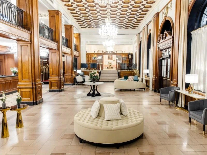 Hotellobby in Halifax in Kanada