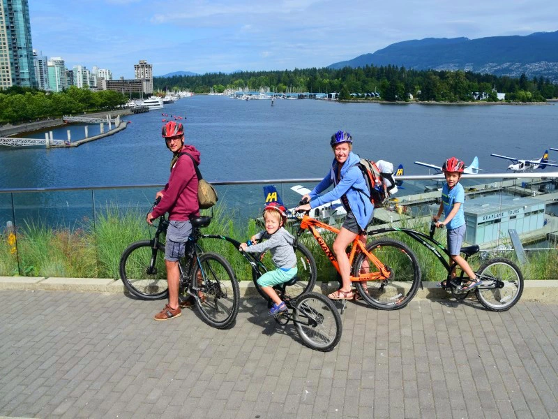 Fahrradtour durch Vancouver, Kanada