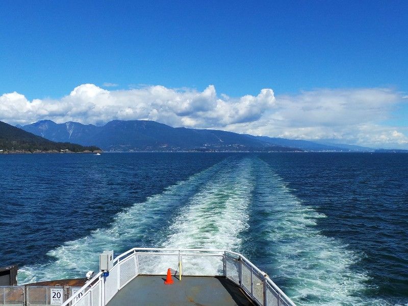 Kanada Familienreise Fährenüberfahrt