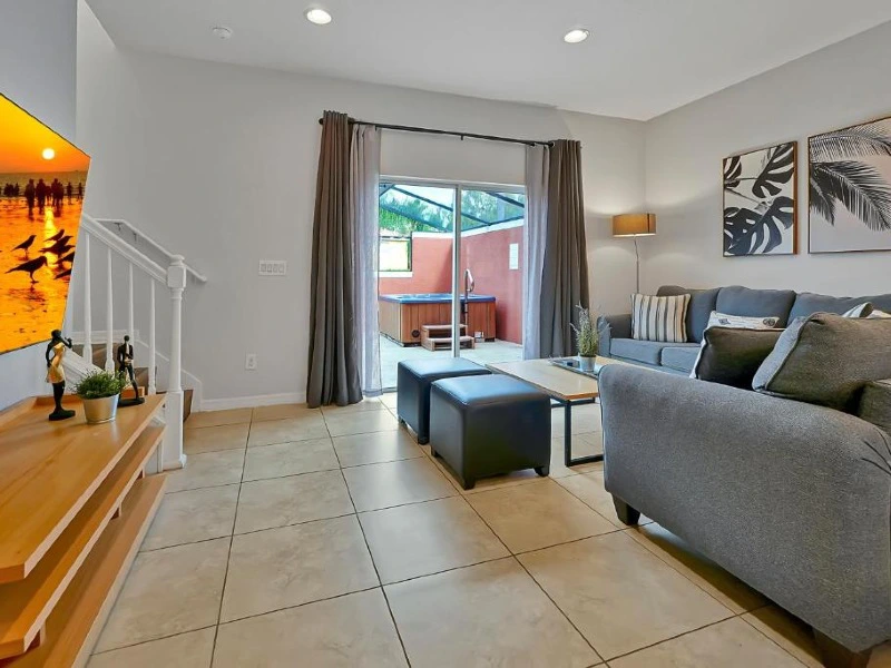 Innenansicht des Ferienhauses in Orlando