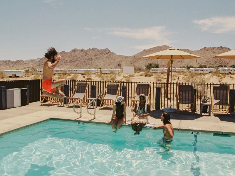 Pool, Joshua Tree Airstreamer