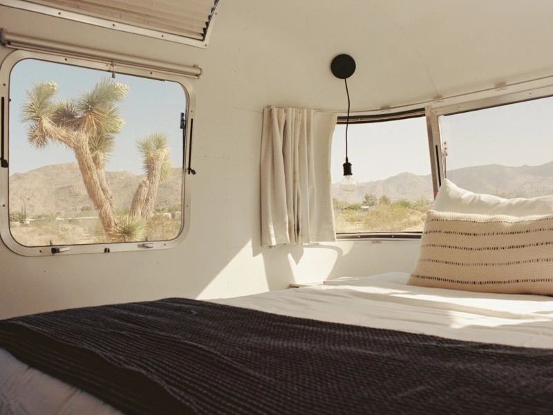Schlafzimmer, Joshua Tree Airstreamer