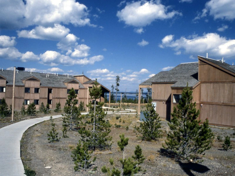 Lodge im Yellowstone