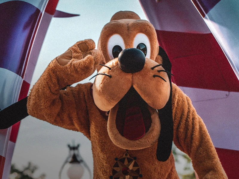 Goofy begrüßt dich