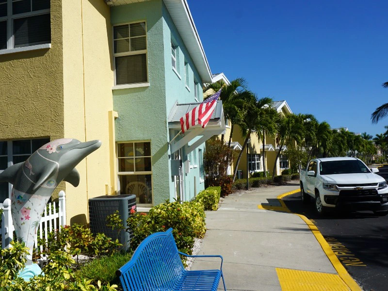 Unterkunft an der Golfküste