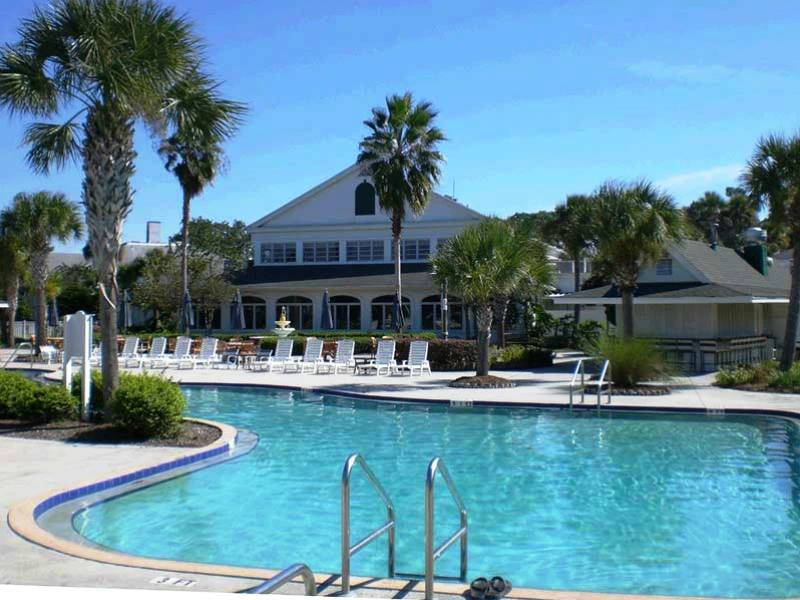 Pool am Hotel in Crystal River