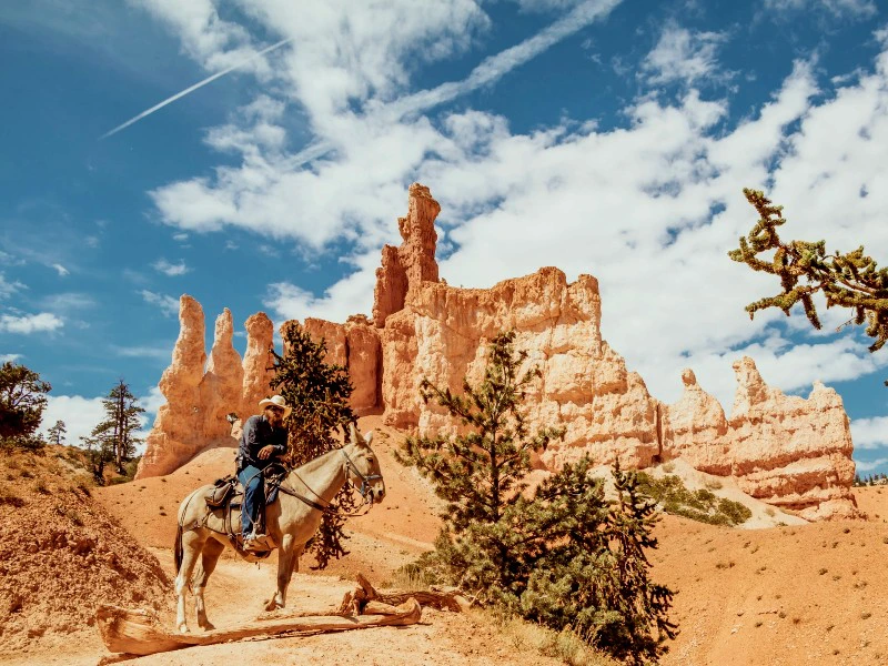 Reiten im Bryce Canyon