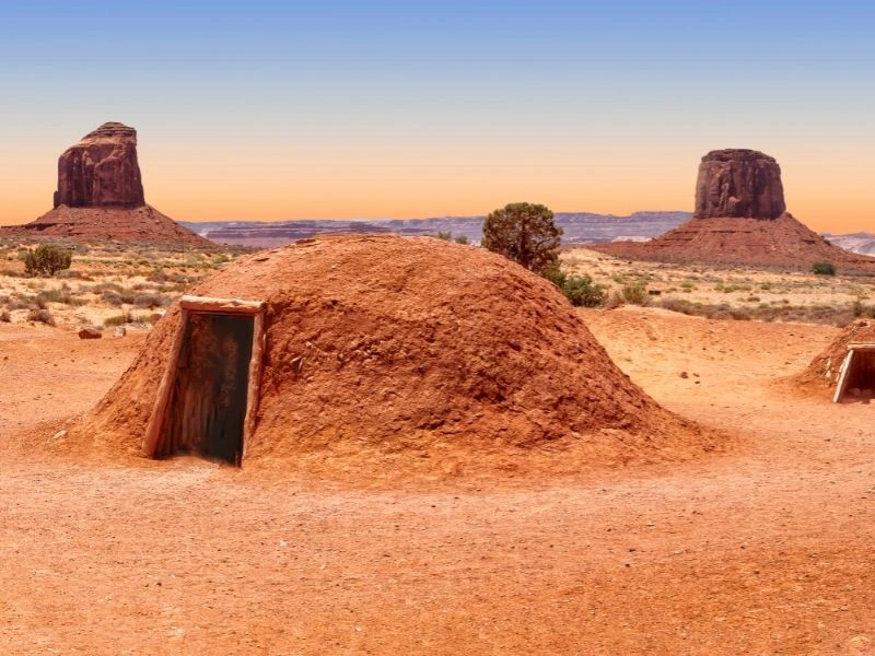 Landschaft beim Hogan