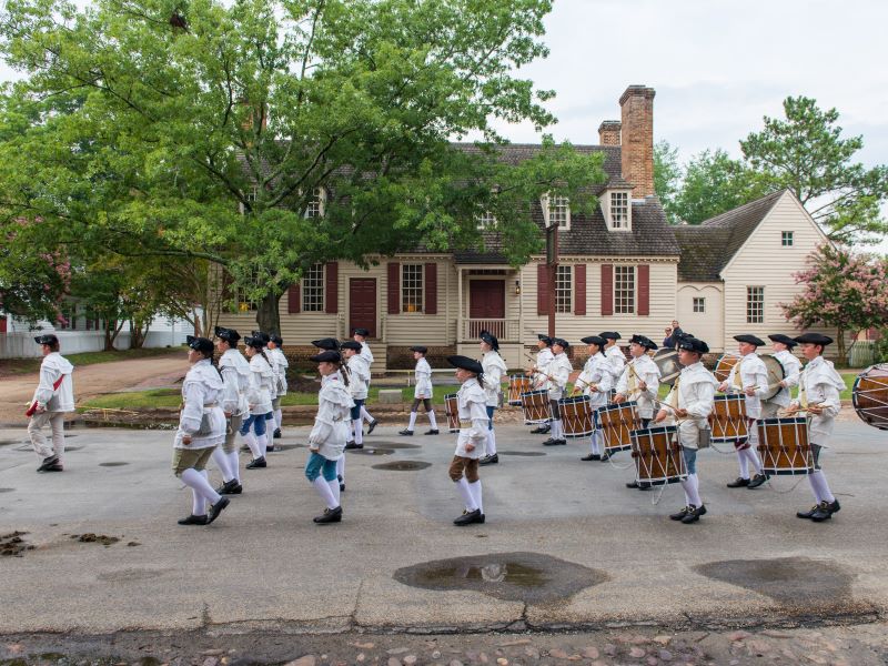 Darsteller in Williamsburg Virginia