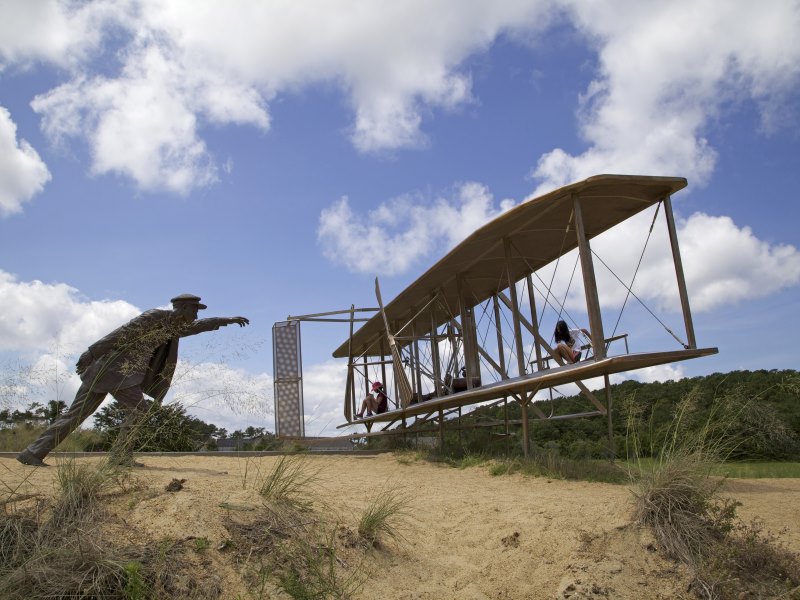Wright Brothers National Memorial auf den Outer Banks