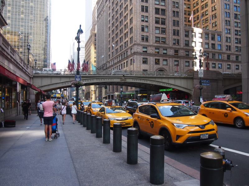 Gelbe Taxen in New York