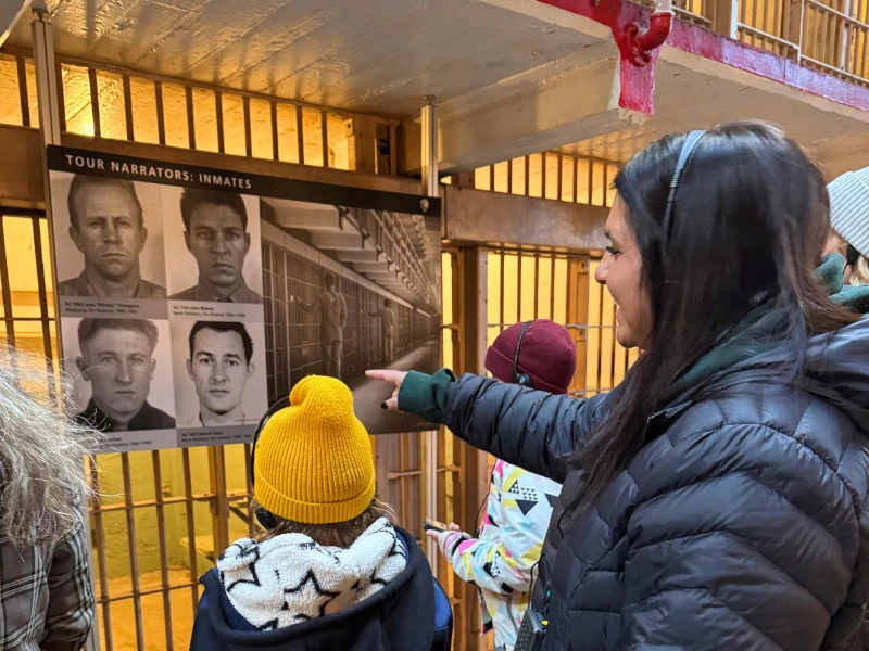 Führung durch Alcatraz in San Francisco, USA