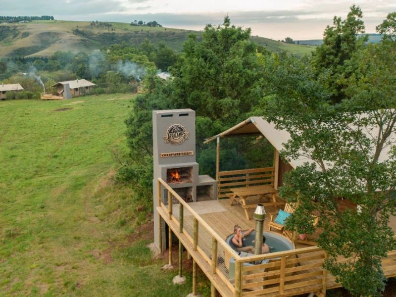 Glamping Drakensberge Südafrika