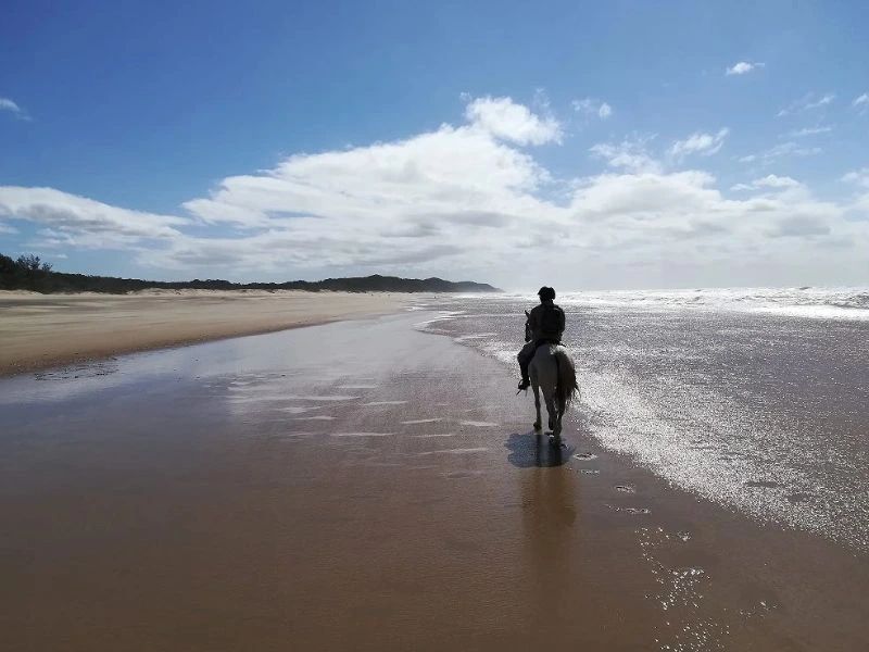 Strand bei St Lucia Südafrika