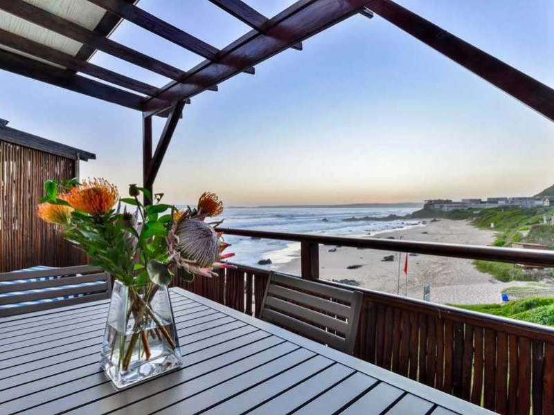 Aussicht von der Komfortunterkunft in Plettenberg Bay