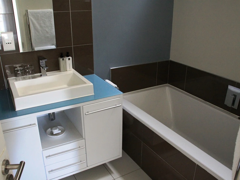 Badezimmer Upgrade Hotel Hermanus Südafrika