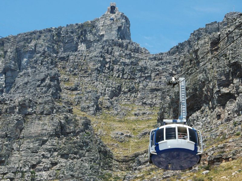 Seilbahn auf den Tafelberg in Kapstadt