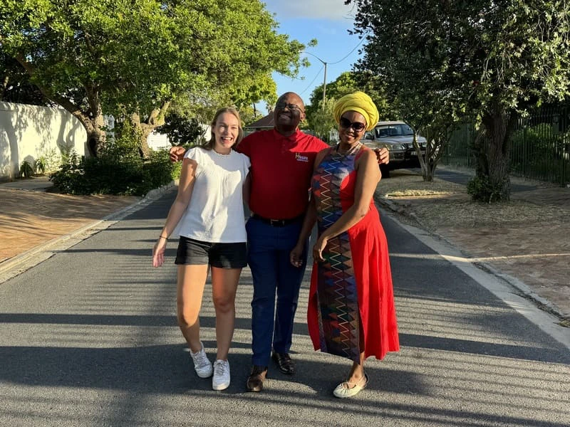 Begegnung mit Einheimischen in Kapstadt