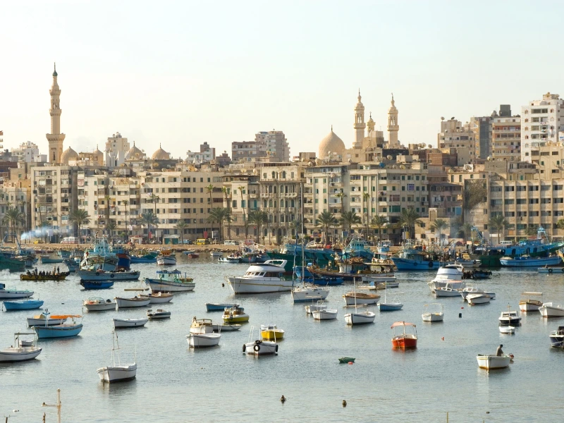 Alexandria Ägypten Hafen