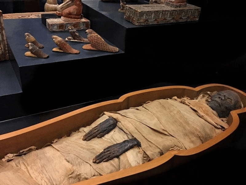 Mumifizierungsmuseum in Luxor Ägypten