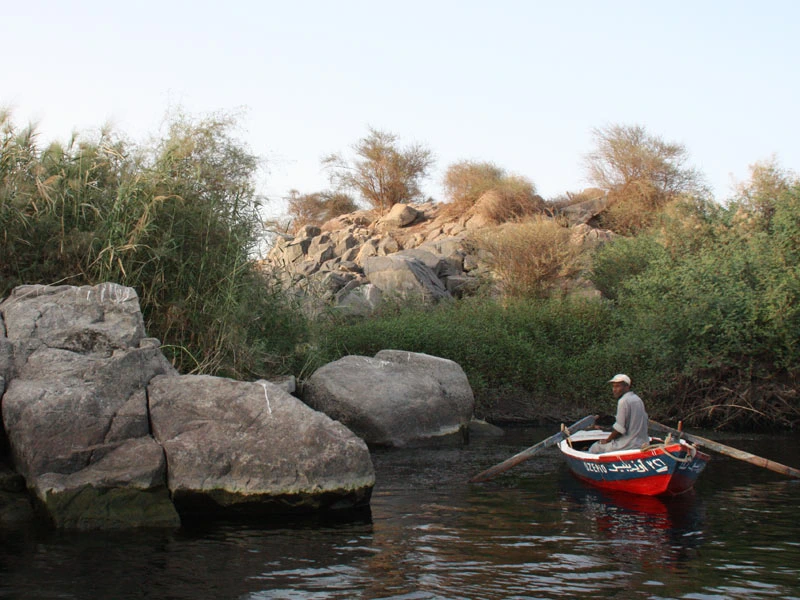 Bootstour zu einem nubischen Dorf in Assuan