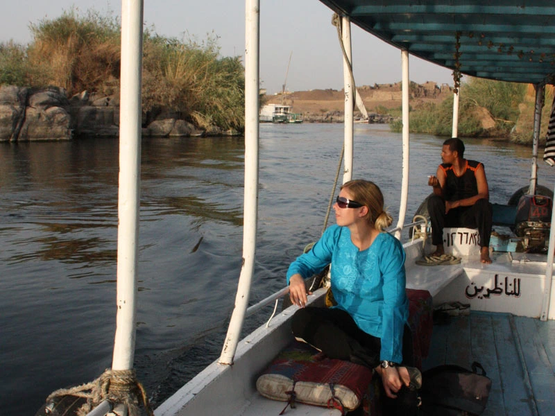 Bootstour zu einem nubischen Dorf in Assuan