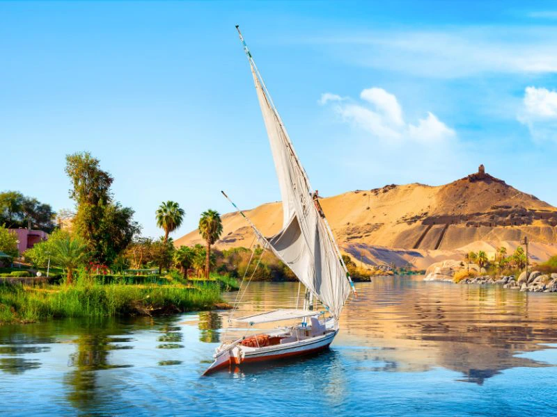 Ägypten Felukka
