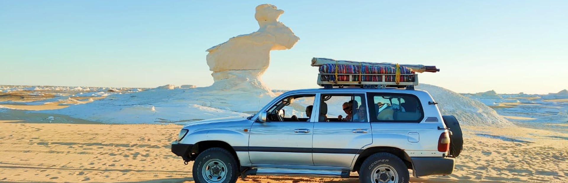 Weiße Wüste in Ägypten