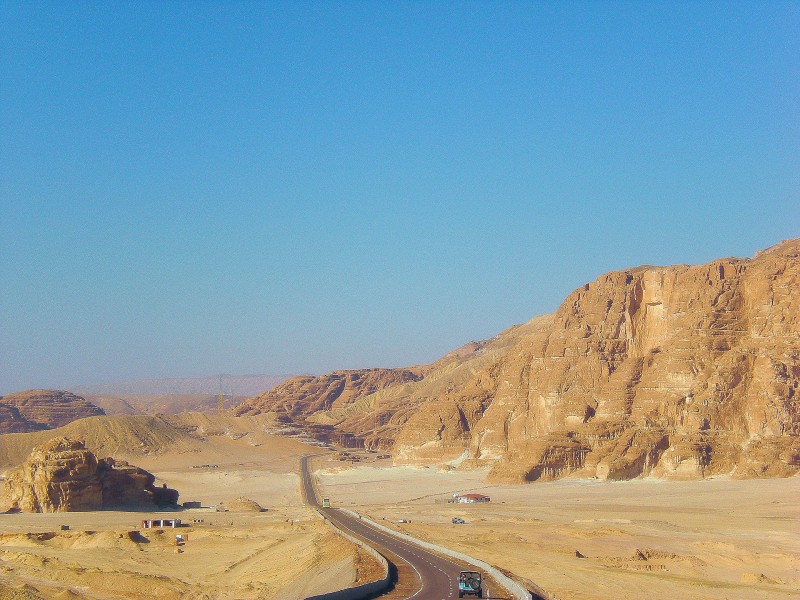 Fahrt in Ägypten