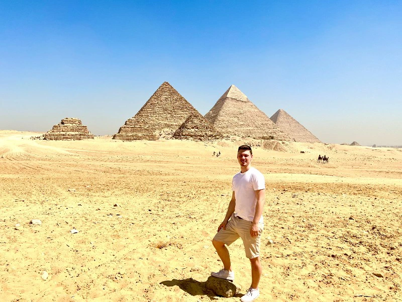 Ägypten - Kairo - Pyramide von Gizeh