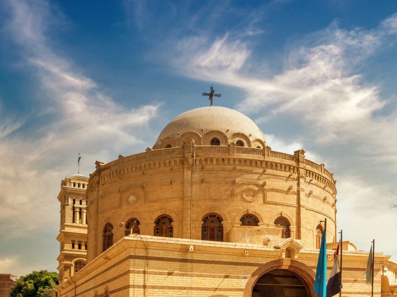 Kirche im koptischen Viertel in Kairo