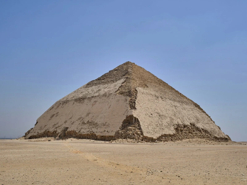 Die Knickpyramide in Ägypten