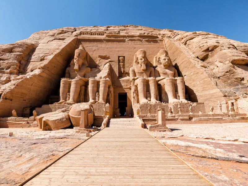 Der Abu Simbel Tempel