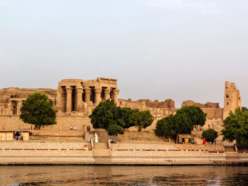 Kom Ombo Tempel am Nil