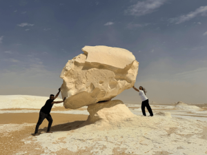 Weiße Wüste in Ägypten